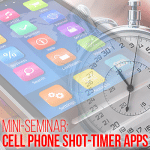 Cell phone shot-timer apps